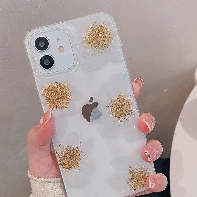 Flower Transparent Phone Case - iPhone 12 Pro Max / 12 Pro /