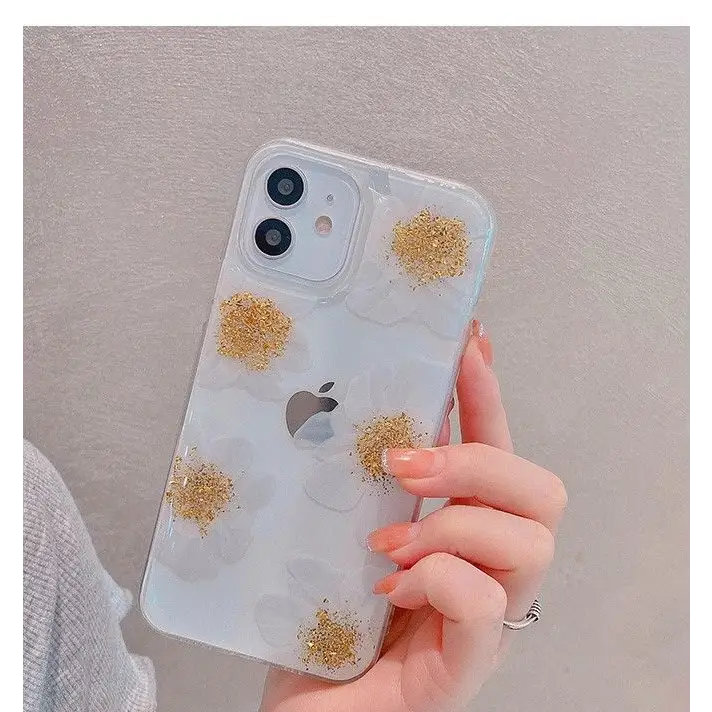 Flower Transparent Phone Case - iPhone 12 Pro Max / 12 Pro /