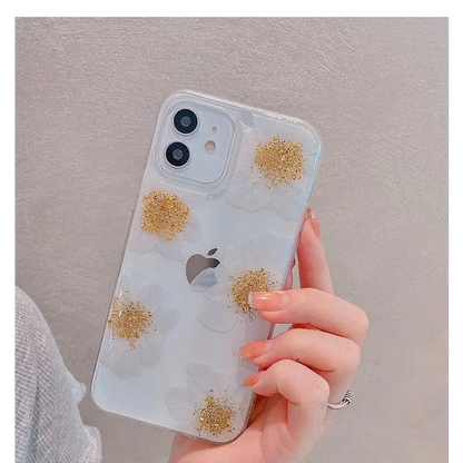 Flower Transparent Phone Case - iPhone 12 Pro Max / 12 Pro /