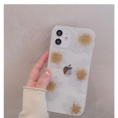 Flower Transparent Phone Case - iPhone 12 Pro Max / 12 Pro /