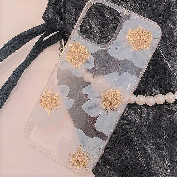 Flower Transparent Phone Case - iPhone 12 Pro Max / 12 Pro /