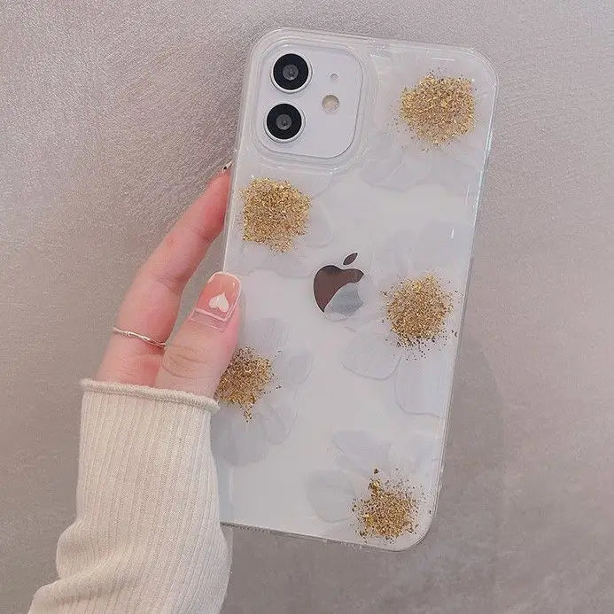 Flower Transparent Phone Case - iPhone 12 Pro Max / 12 Pro /