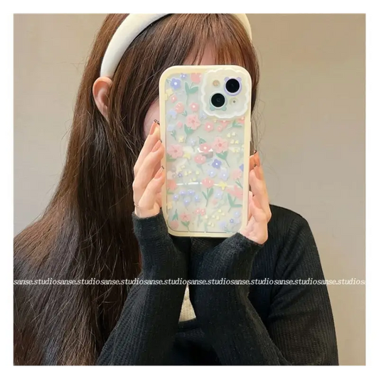 Flower Transparent Phone Case - iPhone 13 / 13 Pro / 13 Pro 