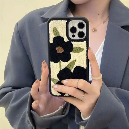 Fluffy Flower Phone Case - iPhone 13 Pro Max / 13 Pro / 13 /