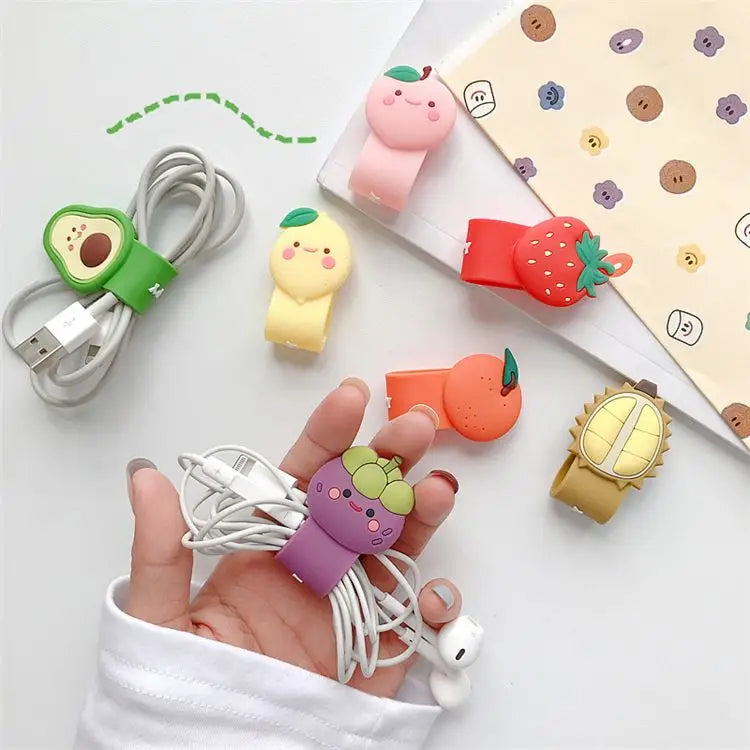 Fruit Phone Cable Organizer-4