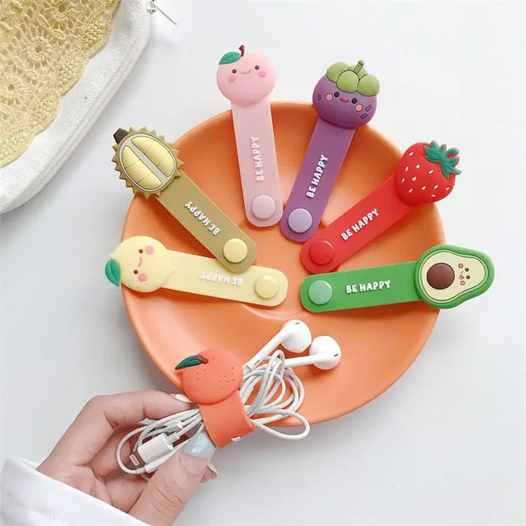 Fruit Phone Cable Organizer-2