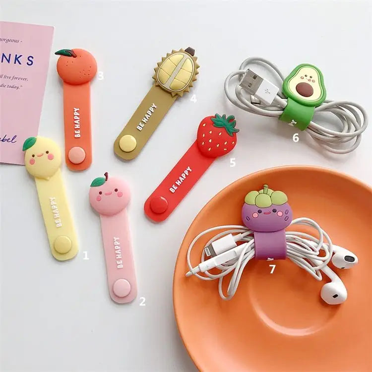 Fruit Phone Cable Organizer-5