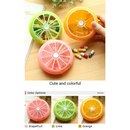 Fruit Shaped Pill Case Cg191 - Travel Bottles