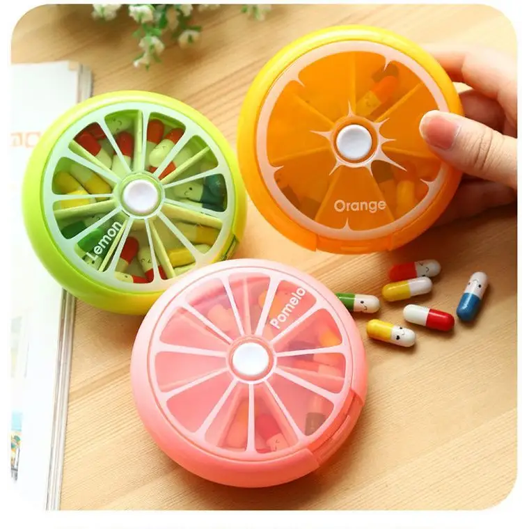 Fruit Shaped Pill Case Cg191 - Travel Bottles