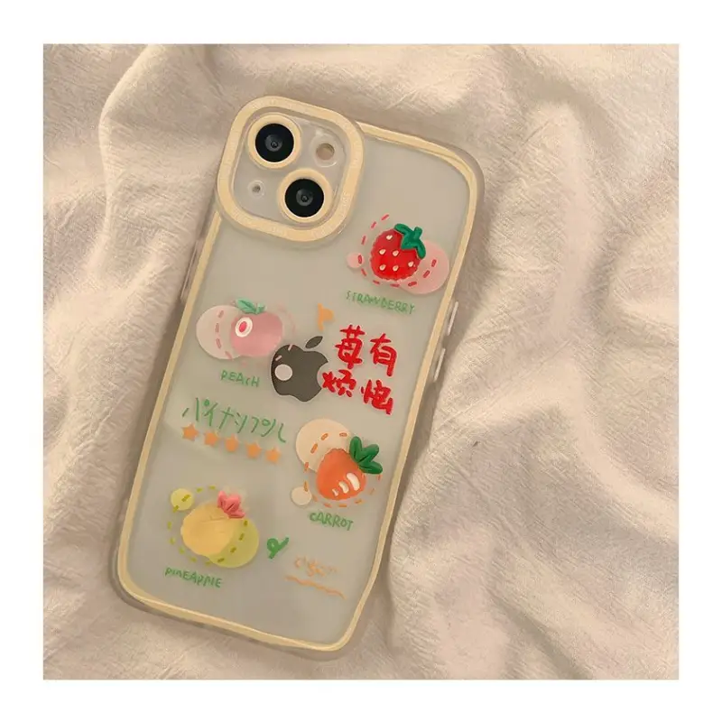 Fruit Transparent Phone Case - iPhone 13 Pro Max / 13 Pro / 