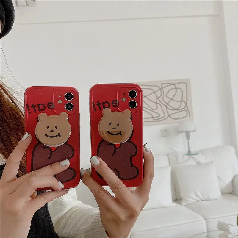 Funny Biscuits Bear iPhone Case BP197 - iphone case