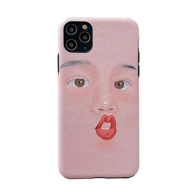 Funny Couple Expression iPhone Case BP082 - iphone case