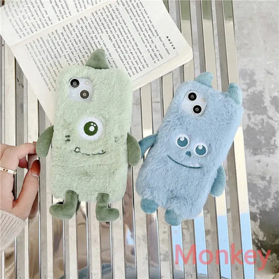 Funny Monster Oneplus Plush Phone Case BC134