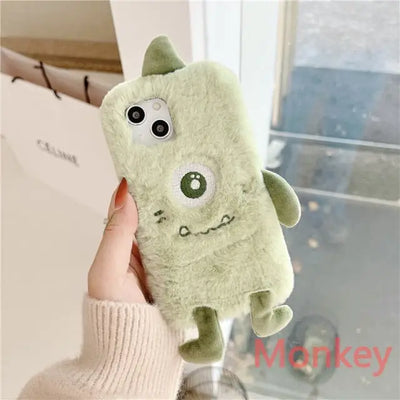 Funny Monster Oneplus Plush Phone Case BC134 - for Onpelus 7