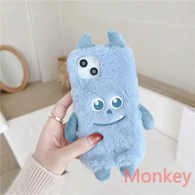 Funny Monster Oneplus Plush Phone Case BC134 - for Onpelus 