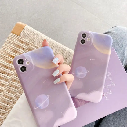 Galaxy Phone Case - Iphone 12 Pro Max / 12 Pro / 12 / 12 Mini / 11 Pro Max / 11 Pro / 11 / Se / Xs Max / Xs / Xr / X / Se 2 / 8 / 8 Plus / 7 / 7 Plus-2