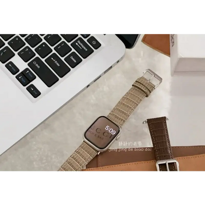 Genuine Leather Apple Watch Band (various designs) - Smart 