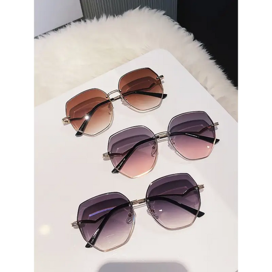 Geometric Gradient Sunglasses CG32 - Eyewear