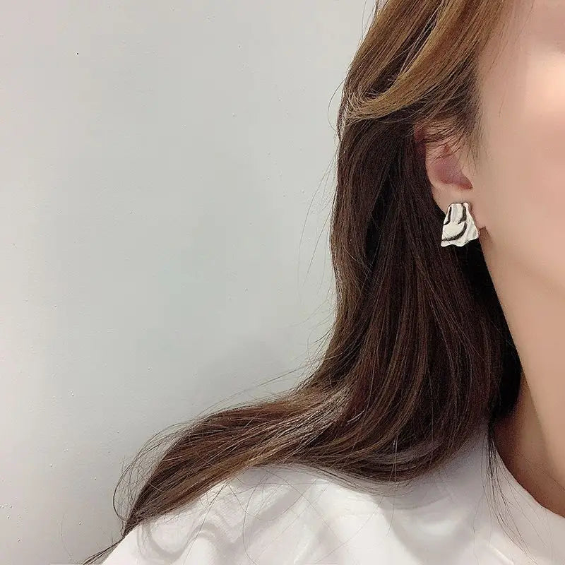 Geometry Stud Earring / Clip-On Earring - Clip On Earrings /