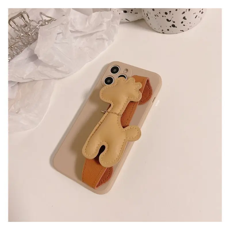 Giraffe Strap Phone Case - iPhone 13 Pro Max / 13 Pro / 13 /