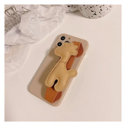 Giraffe Strap Phone Case - iPhone 13 Pro Max / 13 Pro / 13 /