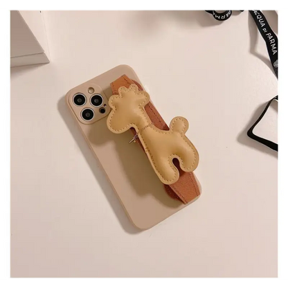 Giraffe Strap Phone Case - iPhone 13 Pro Max / 13 Pro / 13 /