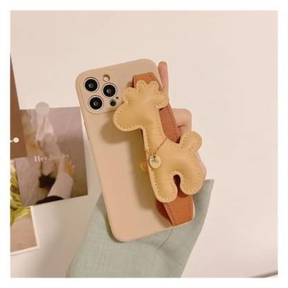 Giraffe Strap Phone Case - iPhone 13 Pro Max / 13 Pro / 13 /