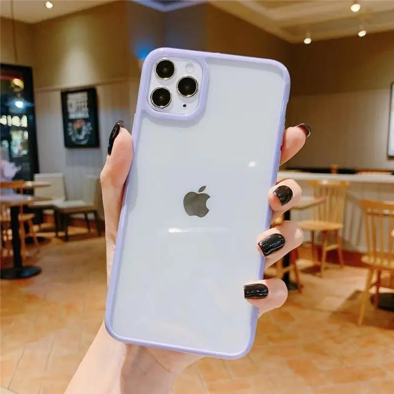 Gold Leaf Bear Transparent Phone Case - iPhone 12 Pro Max / 