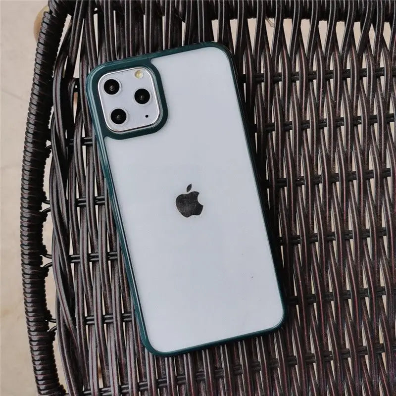 Gold Leaf Bear Transparent Phone Case - iPhone 12 Pro Max / 