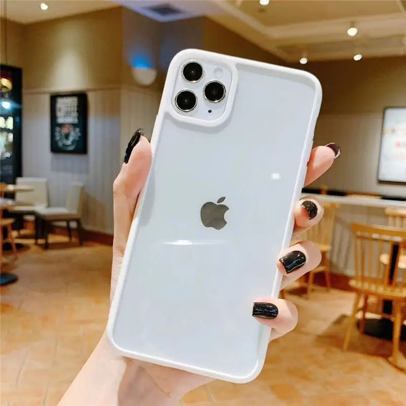 Gold Leaf Bear Transparent Phone Case - iPhone 12 Pro Max / 