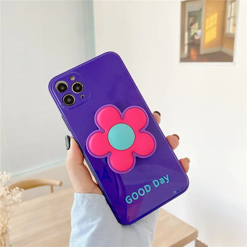 Good Day Kawaii Flower iPhone Case BP251 - iphone case