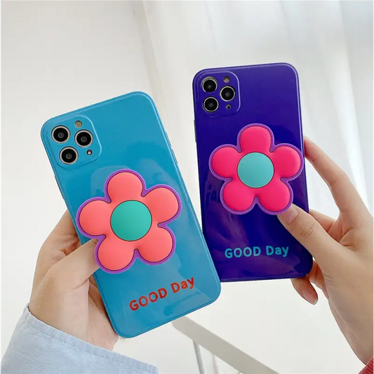 Good Day Kawaii Flower iPhone Case BP251 - iphone case