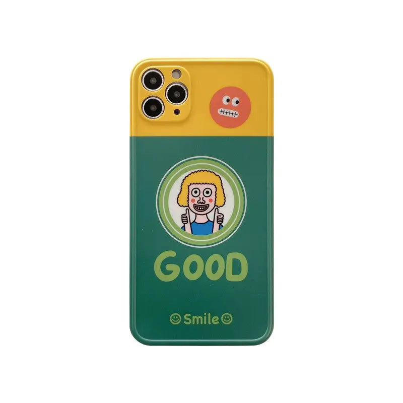 Good/Nice Smile Couple iPhone Case BP171 - iphone case