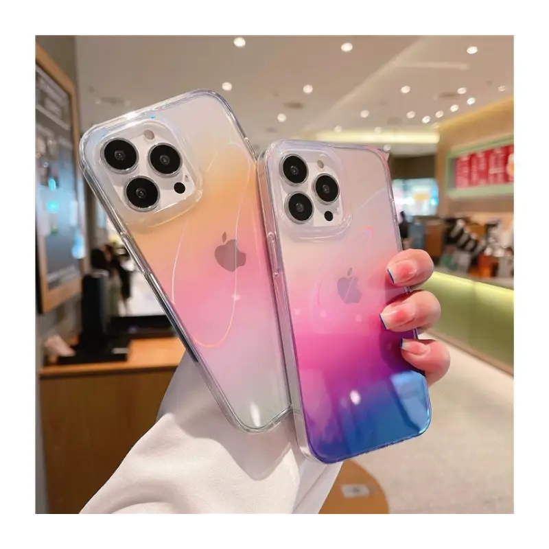 Gradient Clear Phone Case - Iphone 7 / 7 Plus / 8 / 8 Plus /