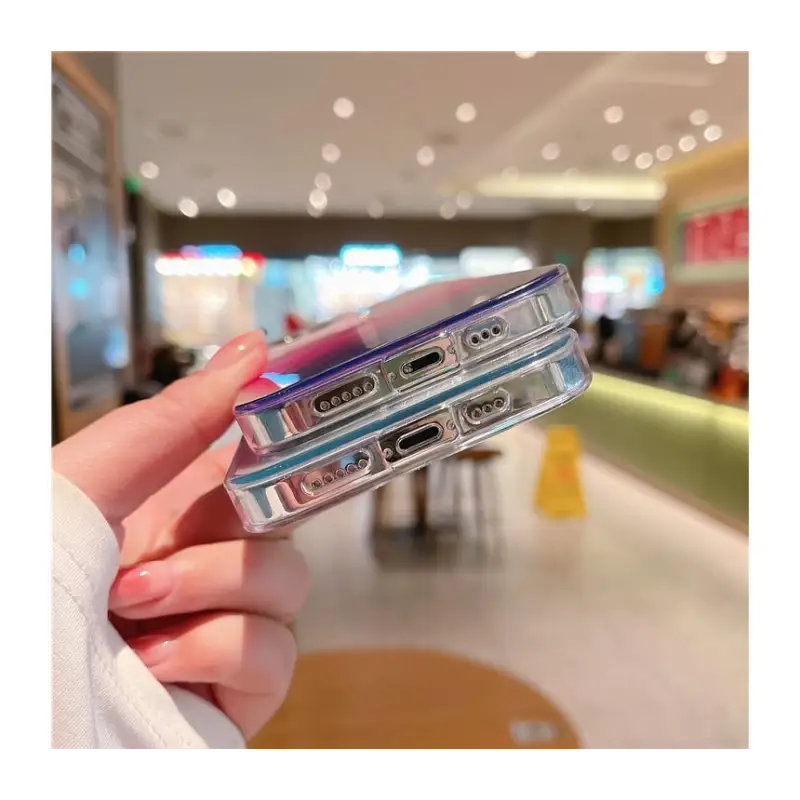 Gradient Clear Phone Case - Iphone 7 / 7 Plus / 8 / 8 Plus /
