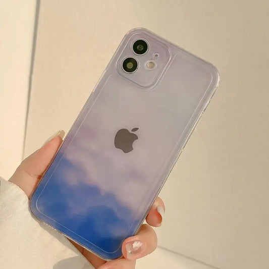 Gradient Cloud Phone Case - iPhone 12 Pro Max / 12 Pro / 12 / 12 mini / 11 Pro Max / 11 Pro / 11 / SE / XS Max / XS / XR / X / SE 2 / 8 / 8 Plus / 7 / 7 Plus-1