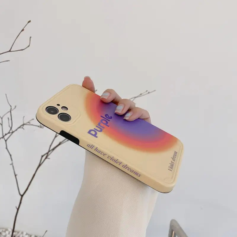 Gradient Colors With Holder iPhone Case BP245 - iphone case