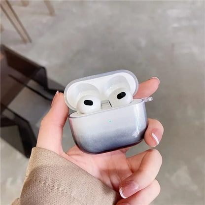 Gradient Silicone Airpods Earphone Case Skin CW869 - Mobile 