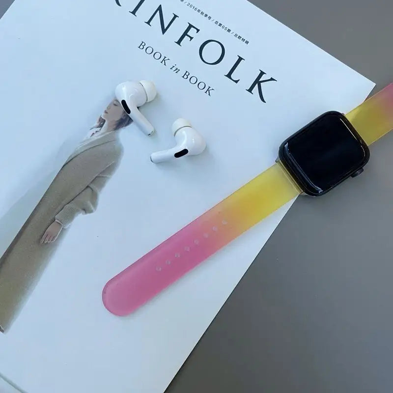 Gradient Transparent Watch Strap - Apple / Huawei-4