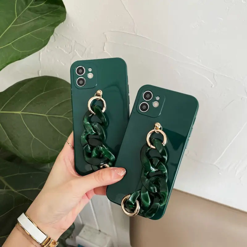 Green Chain iPhone Case BP249 - iphone case