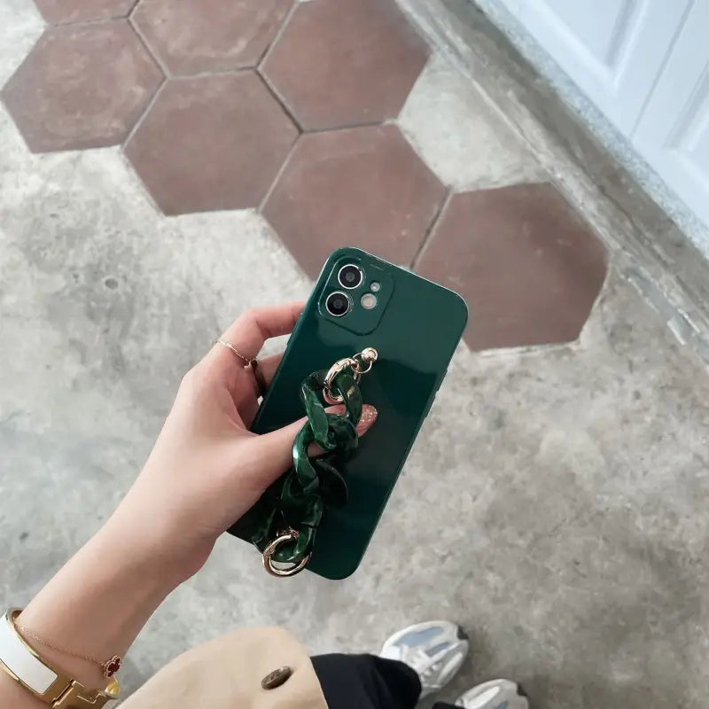 Green Chain iPhone Case BP249 - iphone case