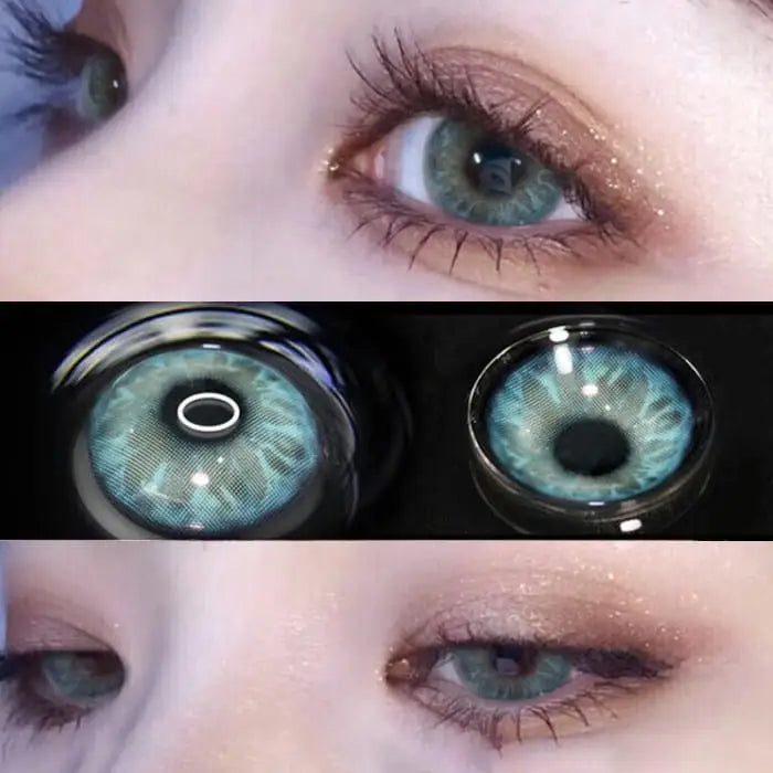 Grey Green Color Contact Lenses BE728