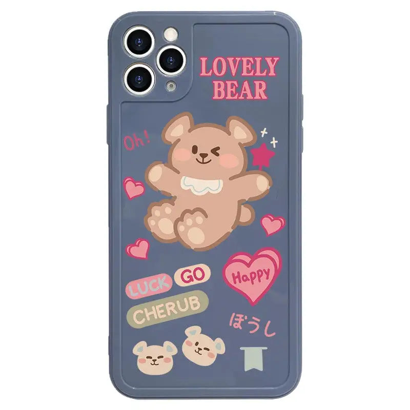 Happy Bear iPhone Case BP174 - iphone case