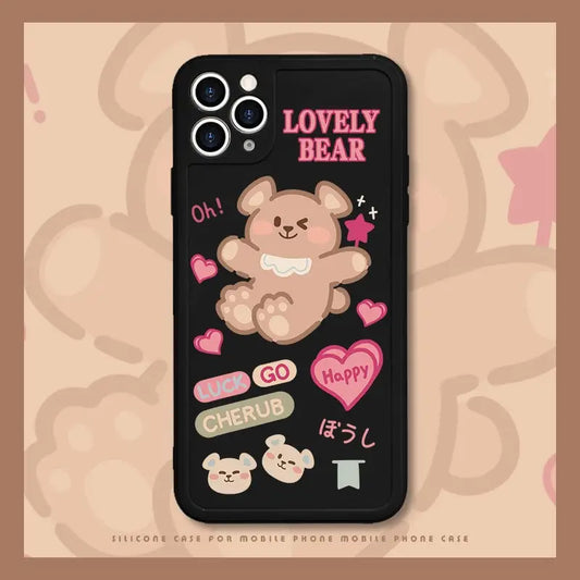 Kawaii Bear Phone Cases For Samsung Z Flip BS028 - Wonderland Case