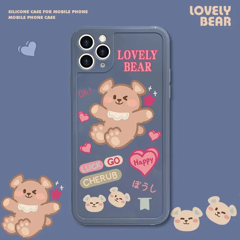 Happy Bear iPhone Case BP174 - iphone case