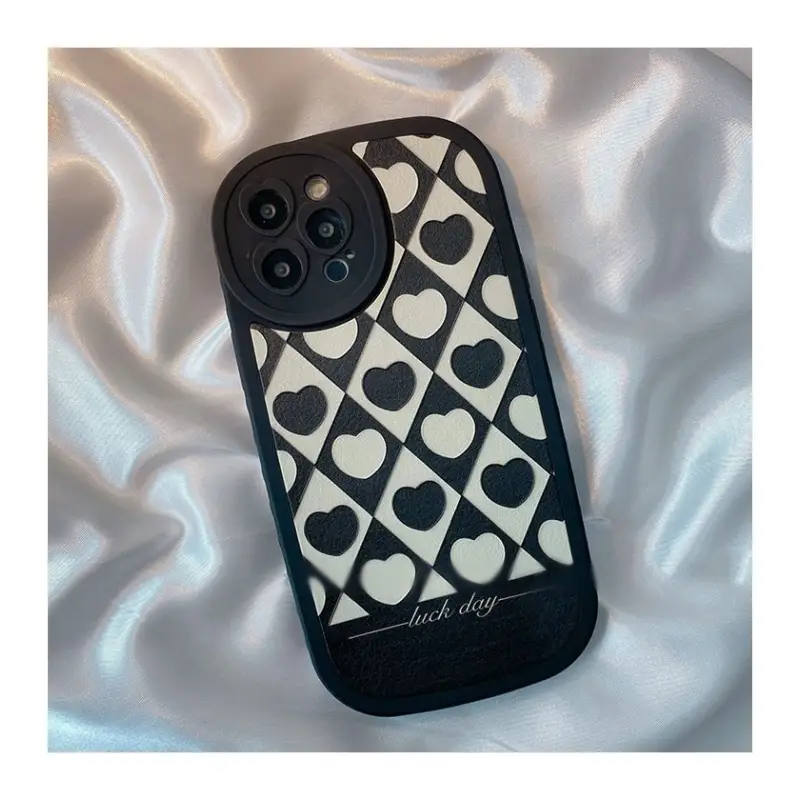 Heart Argyle Phone Case - iPhone 13 Pro Max / 13 Pro / 13 / 
