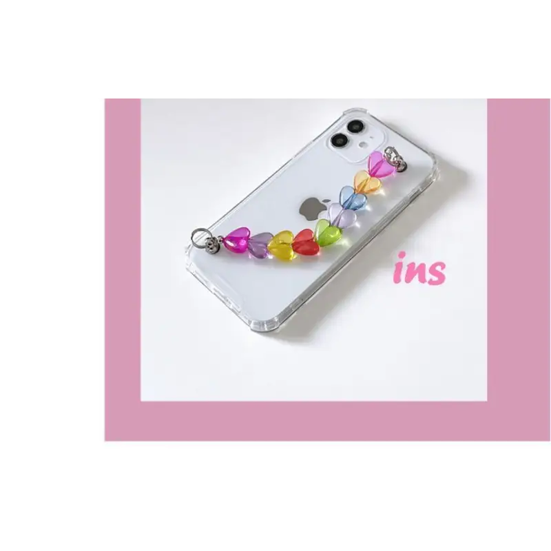 Heart Chain Phone Case - iPhone 12 Pro Max / 12 Pro / 12 / 