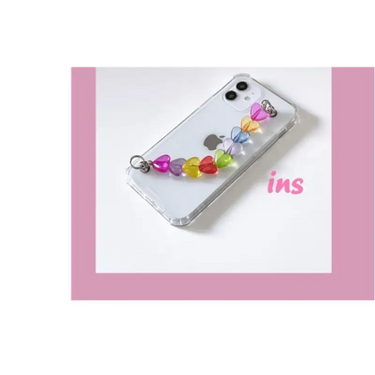 Heart Chain Phone Case - iPhone 12 Pro Max / 12 Pro / 12 / 