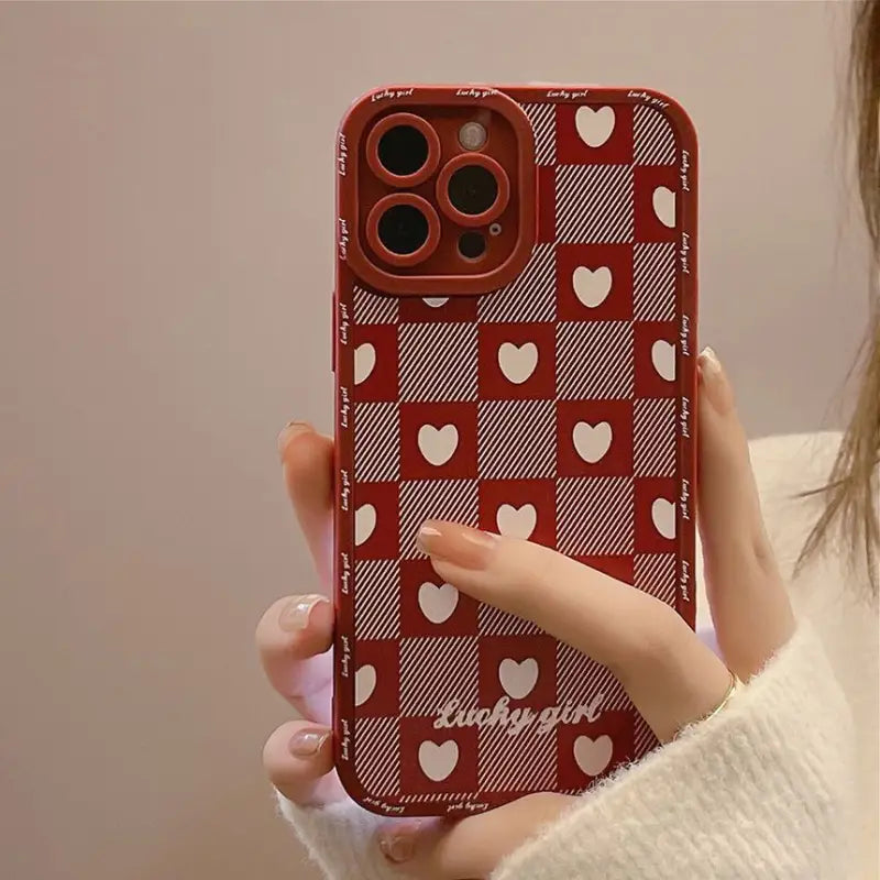 Heart Checker Phone Case - iPhone 7 / 8 / SE 2020 / 7 Plus / 8 Plus / X / XS / XR / XS Max / 11 / 11 Pro / 11 Pro Max / 12 / 12 Pro / 12 mini / 12 Pro Max / 13 / 13 Pro / 13 mini / 13 Pro Max-16