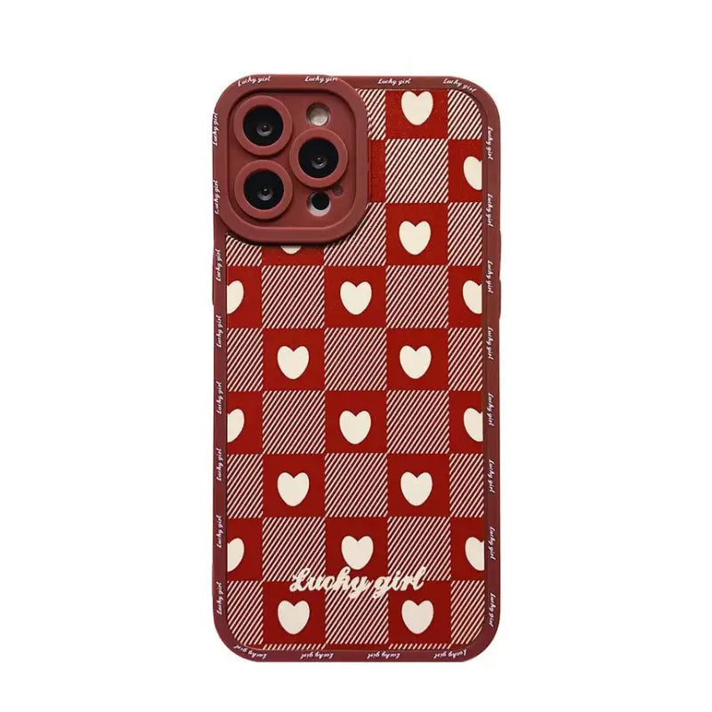 Heart Checker Phone Case - iPhone 7 / 8 / SE 2020 / 7 Plus / 8 Plus / X / XS / XR / XS Max / 11 / 11 Pro / 11 Pro Max / 12 / 12 Pro / 12 mini / 12 Pro Max / 13 / 13 Pro / 13 mini / 13 Pro Max-4